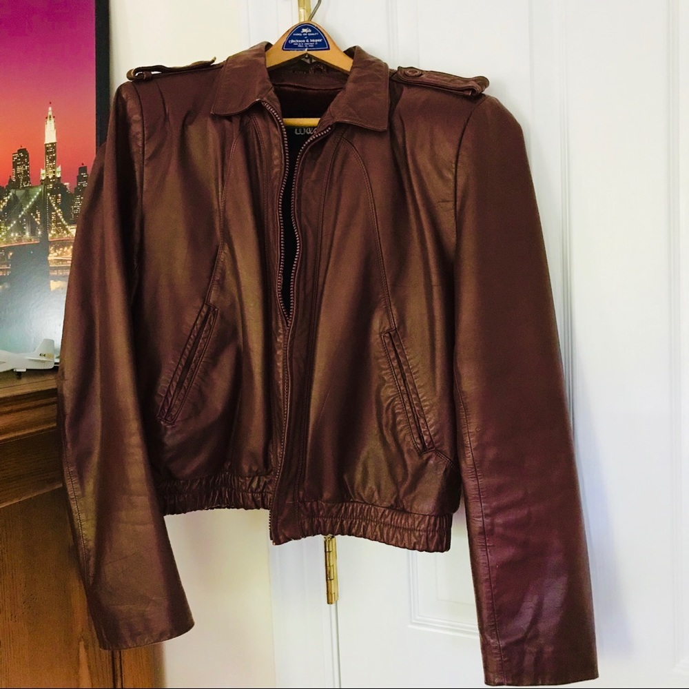 Vintage Wilson’s Suede and leather jacket